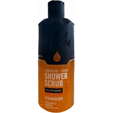 NishMan sprchový gél s peelingom Strawberry, 480 ml