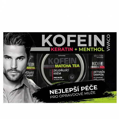 VIVACO Geschenkset Pflege für Männer mit Koffein VIVACO Geschenkset Pflege für Männer mit Koffein