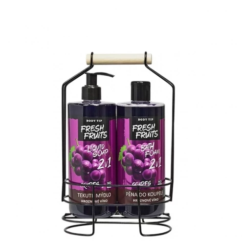 VIVACO Stilvolles Kosmetikset mit Trauben