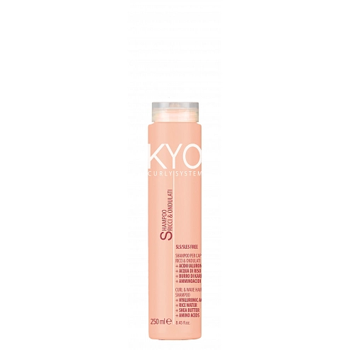 KYO CURLY ŠAMPON - šampon pro kudrnaté a vlnité vlasy 250 ml