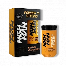 NishMan matný púder na objem vlasov P1 20g