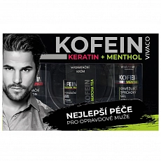 VIVACO Geschenkset Pflege für Männer mit Koffein