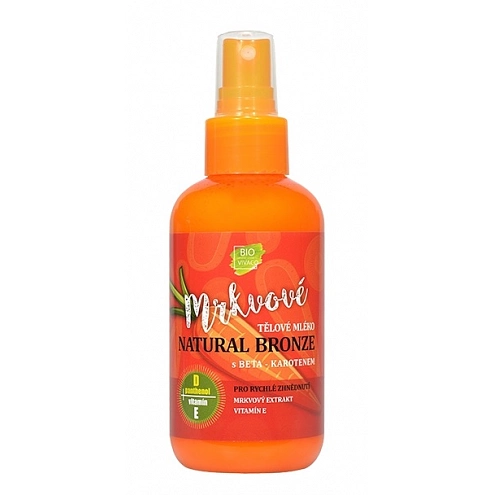 VIVACO Natürliches Körpermilch mit Karottenextrakt 150 ml