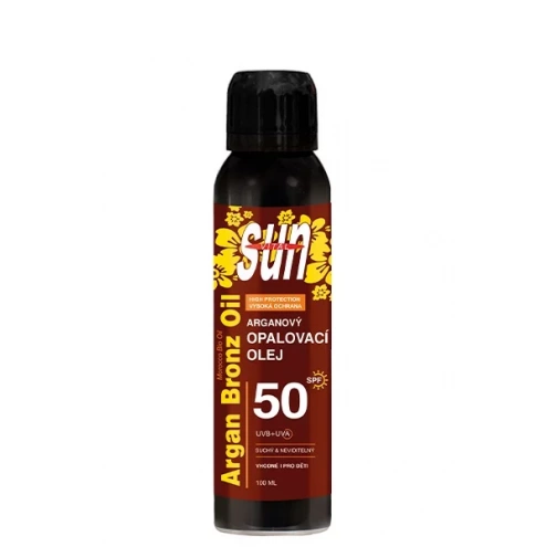 VIVACO Trockenes Sonnenöl mit BIO-Arganöl SPF 50 SUN VITAL 100 ml VIVACO Trockenes Sonnenöl mit BIO-Arganöl SPF 50 SUN VITAL 100 ml