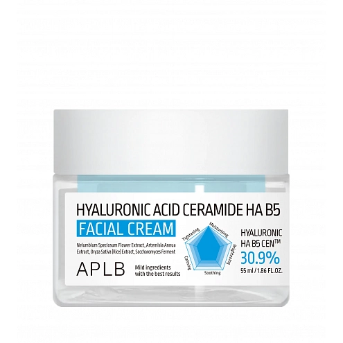 APLB Hyaluronic Acid Ceramide Ha B5 Facial Cream 55 ml