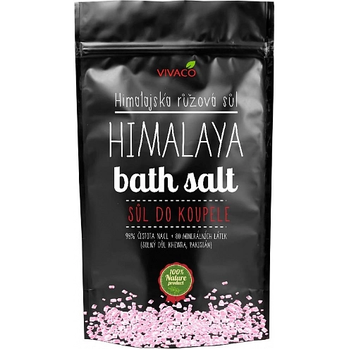 VIVACO Himalaya Rosa Badesalz 200 g VIVACO Himalaya Rosa Badesalz 200 g