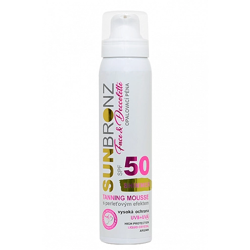 VIVACO Sonnenschutzschaum SPF 50 für Gesicht und Dekolleté SUNBRONZ 100 ml VIVACO Sonnenschutzschaum SPF 50 für Gesicht und Dekolleté SUNBRONZ 100 ml