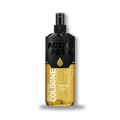 NishMan voda po holení 07 Gold One 400ml
