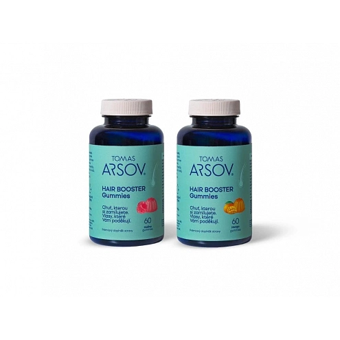 Tomas Arsov Hair Booster Gummies Mango/Raspberry Hair Growth Supplement 2x60 Tomas Arsov Hair Booster Gummies Mango/Raspberry Hair Growth Supplement 2x60