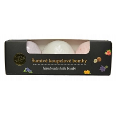 VIVACO Badebombe Traube, Kokos, Erdbeere BODY TIP 3 x 45 g