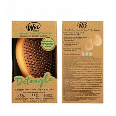 Wet Brush Go Green Palm Detangler Orange-Coconut Oil