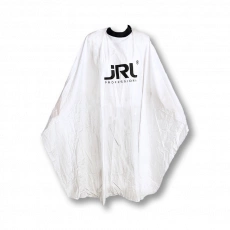 JRL Professional kadernícka pláštenka so zapínaním na gombíky biela