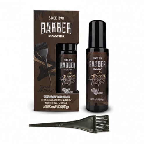 Marmara Barber Dark Brown Temporary Hair Color 125 ml Marmara Barber Dark Brown Temporary Hair Color 125 ml