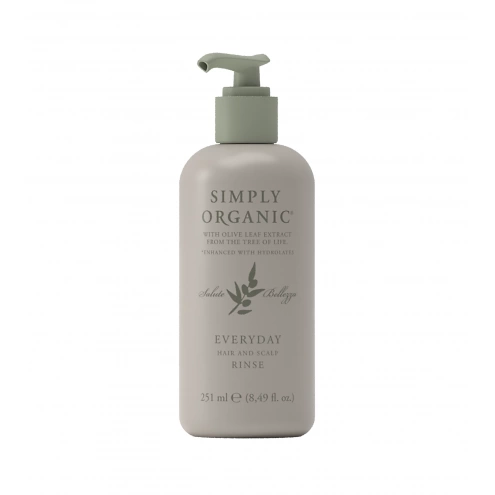 Simply Organic Everyday Hair & Scalp Rinse Conditioner 251 ml