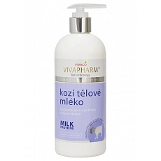 VIVACO Körpermilch mit Ziegenmilch VIVAPHARM 400 ml