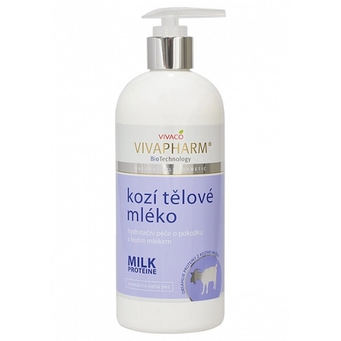 VIVACO Körpermilch mit Ziegenmilch VIVAPHARM 400 ml