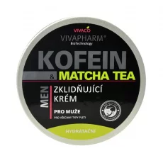 VIVACO Beruhigende Creme für Männer Koffein und Matcha Tee VIVAPHARM 200 ml