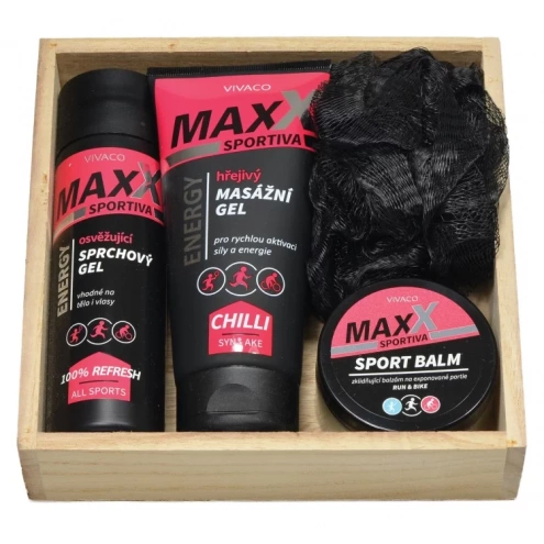 VIVACO Geschenkbox Kosmetik Maxx Sportiva Hot