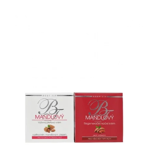 VIVACO Geschenkset für Gesichtspflege mit Mandelöl BODY TIP