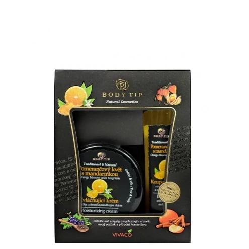 VIVACO Dárková kazeta kosmetiky Pomerančový květ & Mandarinka