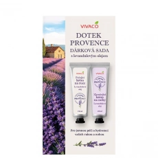 Geschenkset mit Kosmetik und Lavendelöl