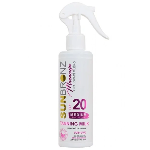 VIVACO Sonnenmilch SPF 20 Maracuja SUNBRONZ 200 ml