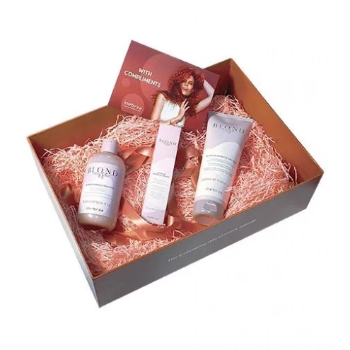 Inebrya BLONDesse Šampon 300 ml + Kondicionér 250 ml + Sérum 50 ml