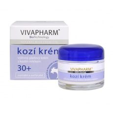 VIVACO Gesichtscreme mit Ziegenmilch VIVAPHARM 50 ml