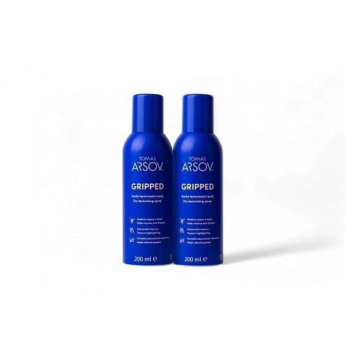 Tomas Arsov Gripped Dry Texturizing Spray 200 ml DUO PACK Tomas Arsov Gripped Dry Texturizing Spray 200 ml DUO PACK