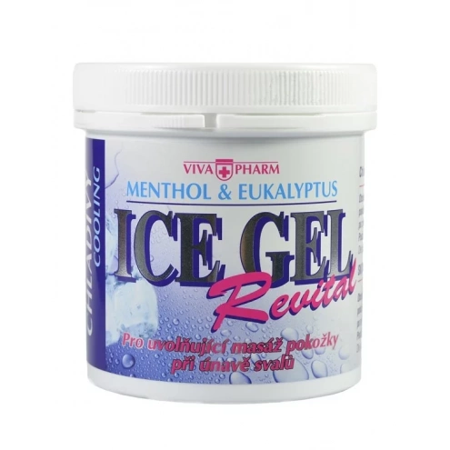 VIVACO Eisgel mit Eukalyptusöl und Menthol VIVAPHARM 250 ml