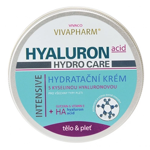 VIVACO Feuchtigkeitscreme mit Hyaluronsäure VIVAPHARM 200 ml VIVACO Feuchtigkeitscreme mit Hyaluronsäure VIVAPHARM 200 ml
