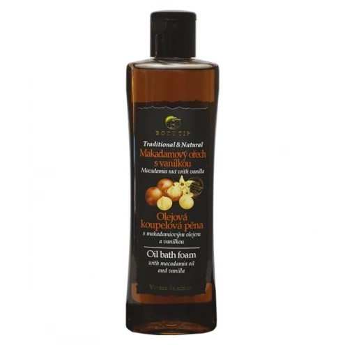VIVACO Ölbad Schaum Macadamianuss mit Vanille BODY TIP 200 ml VIVACO Ölbad Schaum Macadamianuss mit Vanille BODY TIP 200 ml