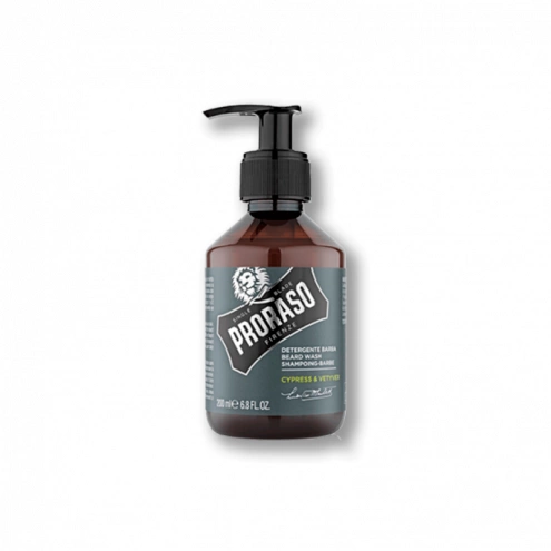 Proraso čistiaci šampón na bradu Cypress &amp; Vetyver 200ml