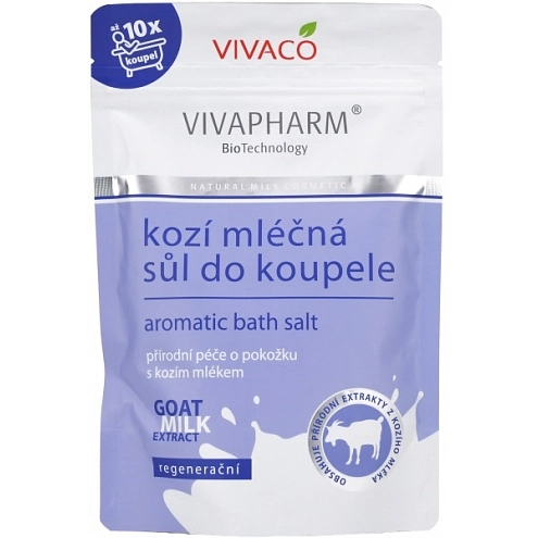 VIVACO Badesalz mit Ziegenmilch VIVAPHARM 300 g