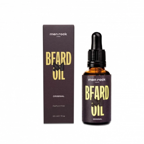 Men Rock olej na bradu a fúzy Original 30ml