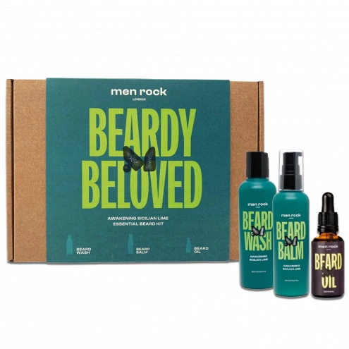Men Rock sada na bradu Beardy Beloved - Sicilian Lime