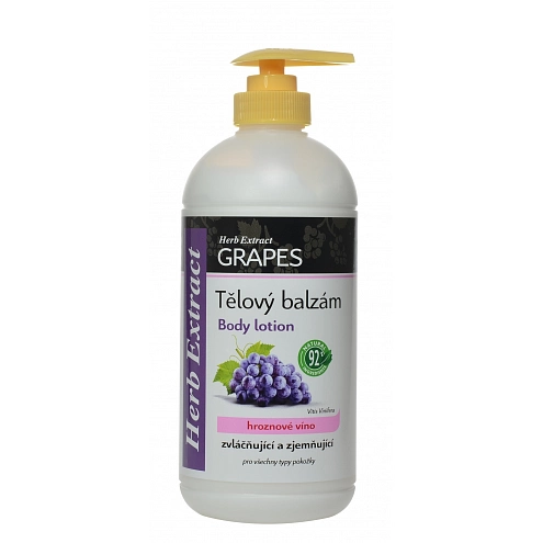 VIVACO Körperbalsam Traube HERB EXTRACT 500 ml VIVACO Körperbalsam Traube HERB EXTRACT 500 ml