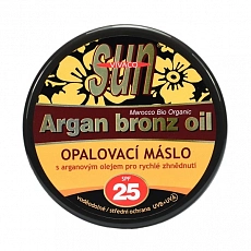 VIVACO Sonnenbutter mit BIO-Arganöl SPF 25 SUN VITAL 200 ml