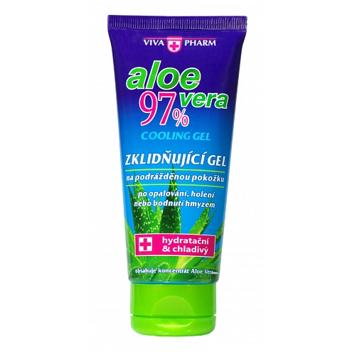 VIVACO Beruhigendes Gel mit Aloe Vera 97% VIVAPHARM 100 ml