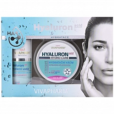 VIVACO Geschenkset Kosmetik mit Hyaluronsäure