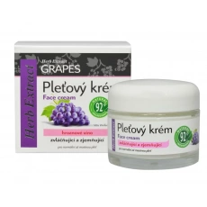 VIVACO Gesichtscreme mit Traubenkernöl HERB EXTRACT 50 ml