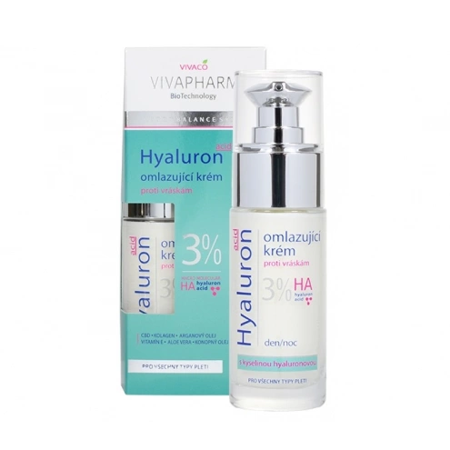 VIVACO Verjüngende Creme mit Hyaluronsäure VIVAPHARM 30 ml VIVACO Verjüngende Creme mit Hyaluronsäure VIVAPHARM 30 ml