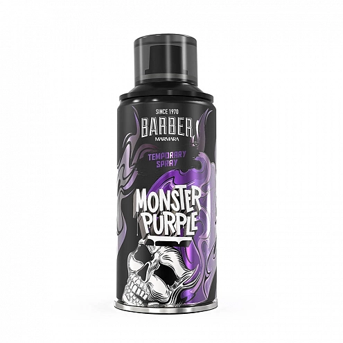 Marmara Barber Monster Purple Temporary Hair Color Spray 150 ml Marmara Barber Monster Purple Temporary Hair Color Spray 150 ml