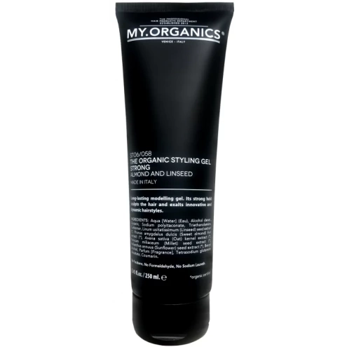 My.Organics The Organic Styling Gel Strong Almond and Linseed 250 ml