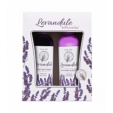VIVACO Geschenkset Kosmetik mit Lavendelöl