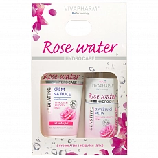 VIVACO Geschenkset Kosmetik mit Rosenwasser