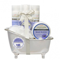 VIVACO Geschenkset mit Kosmetik und Ziegenmilch