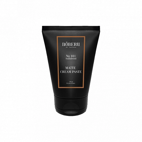 Nõberu krémová matná pasta na vlasy №101 Sandalwood 100ml