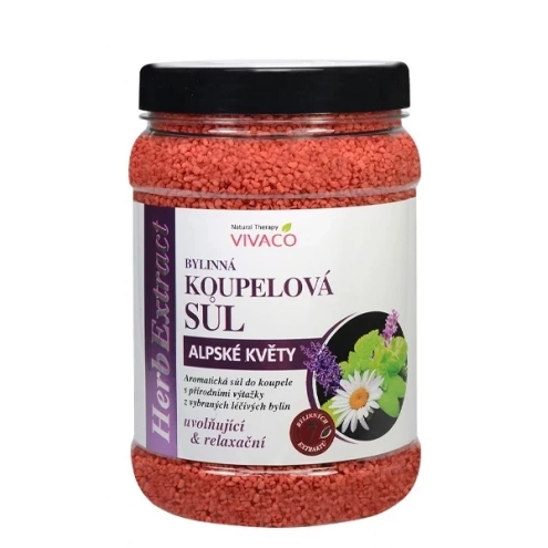 VIVACO Badesalz Alpenblüten HERB EXTRACT 1 500g