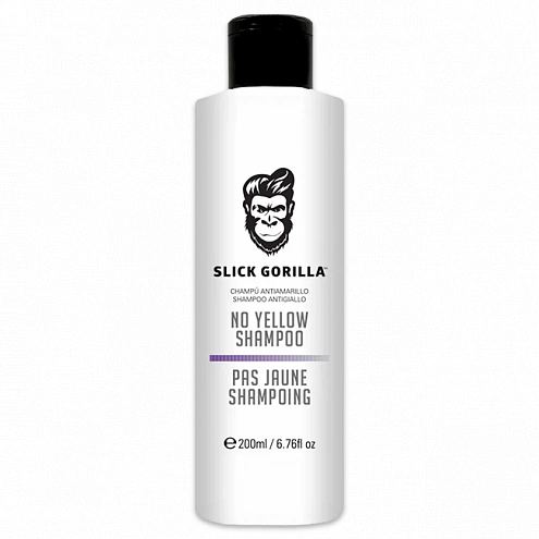 Slick Gorilla tónovací šampón na vlasy No Yellow  200ml